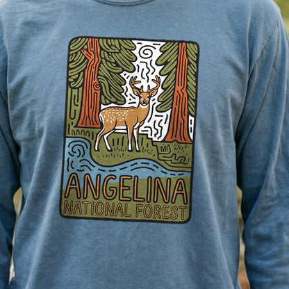 Angelina National Forest 2 Cotton Long Sleeve