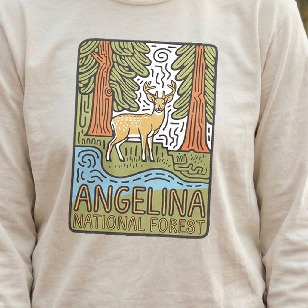 Angelina National Forest 2 Cotton Long Sleeve