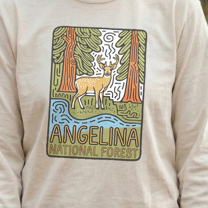 Angelina National Forest 2 Cotton Long Sleeve