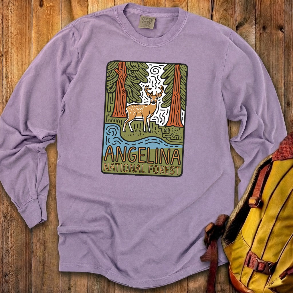 Angelina National Forest 2 Cotton Long Sleeve