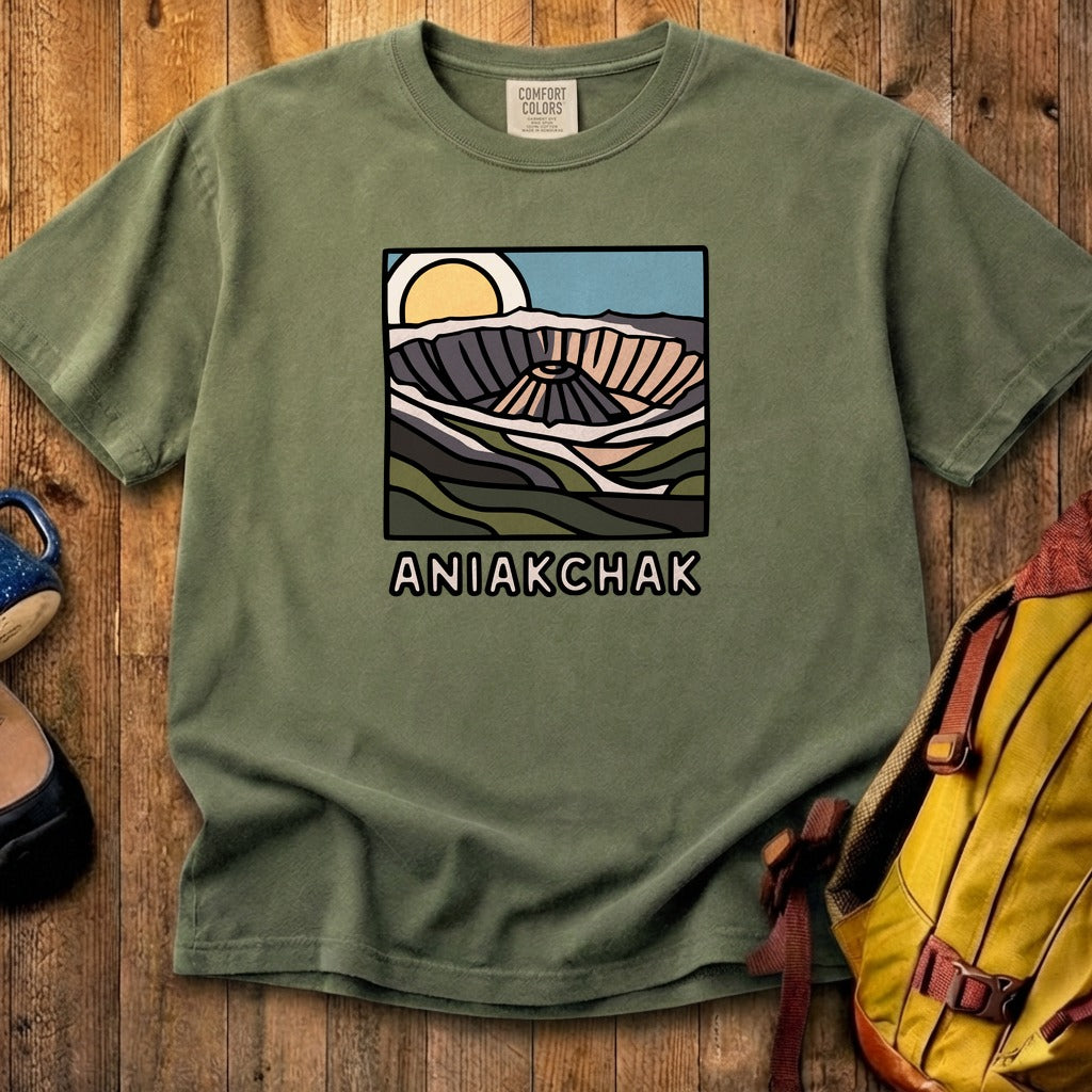 Aniakchak National Monument Cotton T-Shirt
