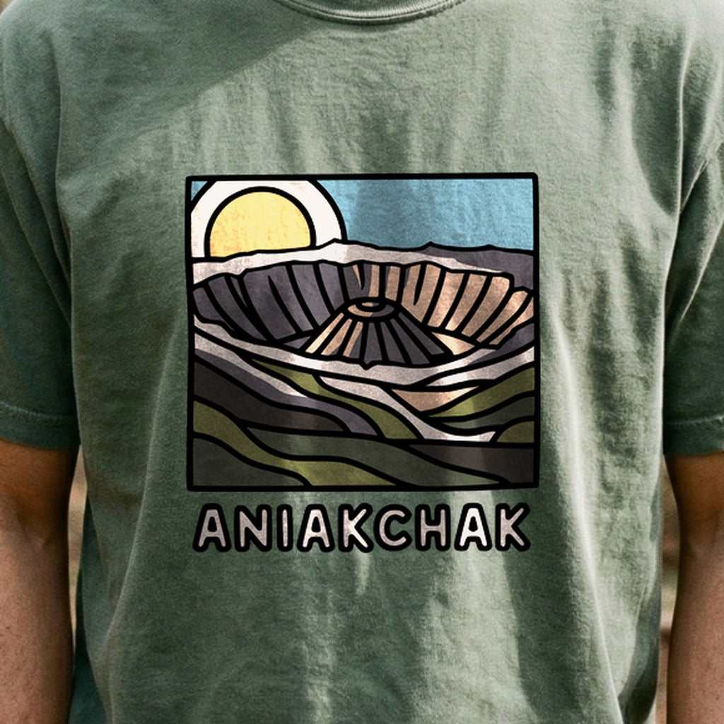 Aniakchak National Monument Cotton T-Shirt