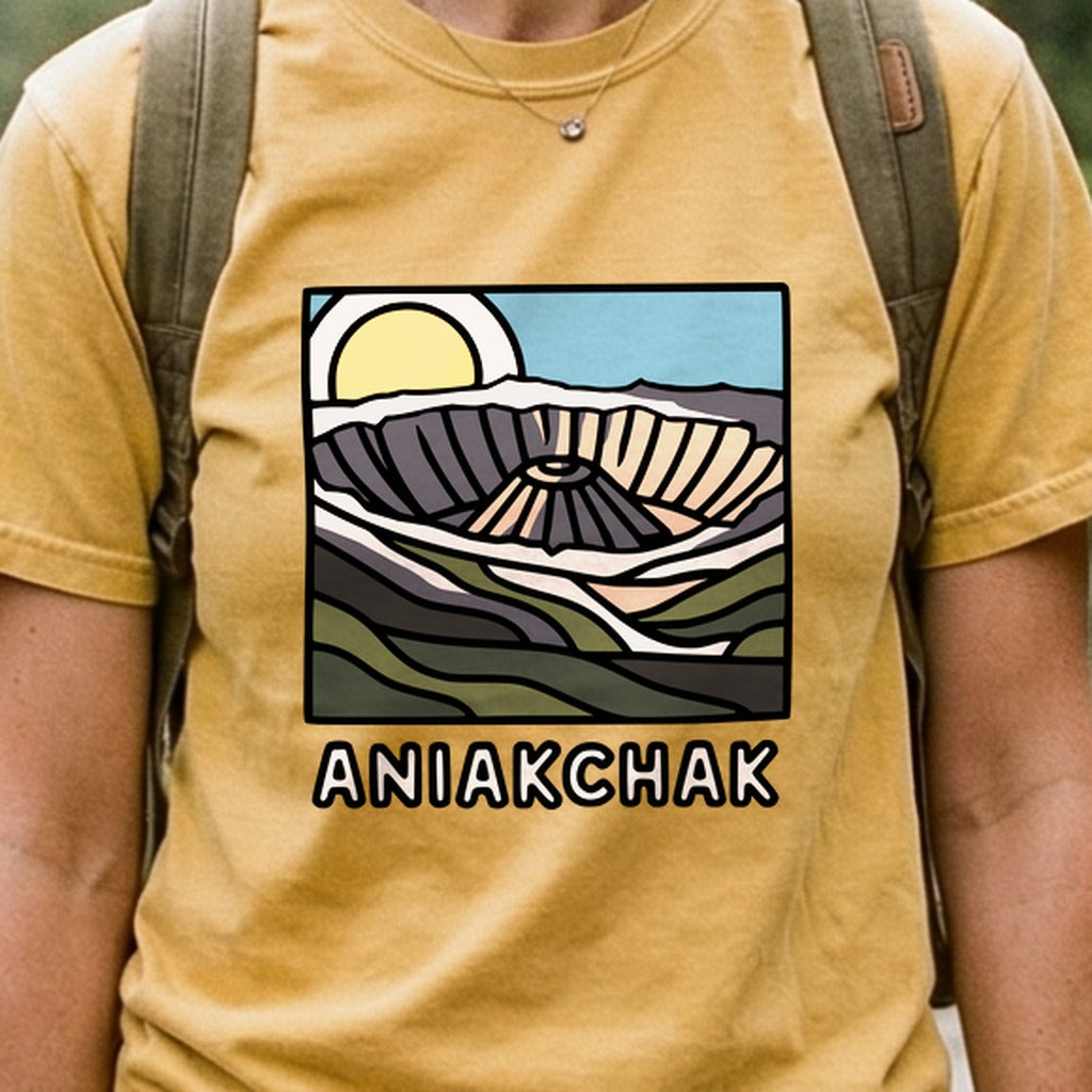 Aniakchak National Monument Cotton T-Shirt