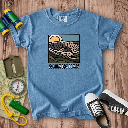 Aniakchak National Monument Kids Cotton T-Shirt