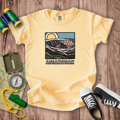 Aniakchak National Monument Kids Cotton T-Shirt