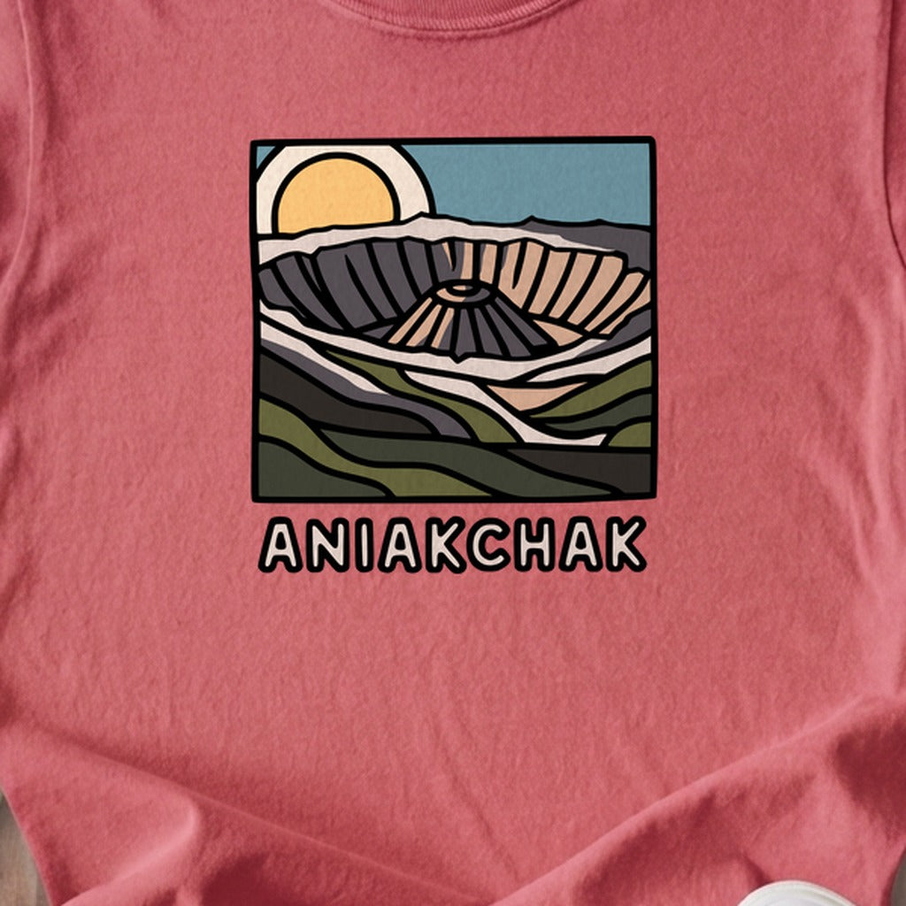 Aniakchak National Monument Kids Cotton T-Shirt