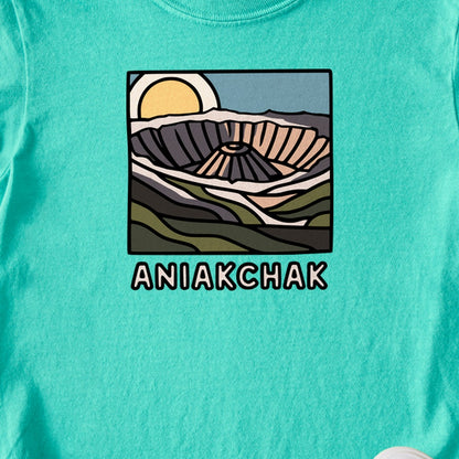 Aniakchak National Monument Kids Cotton T-Shirt