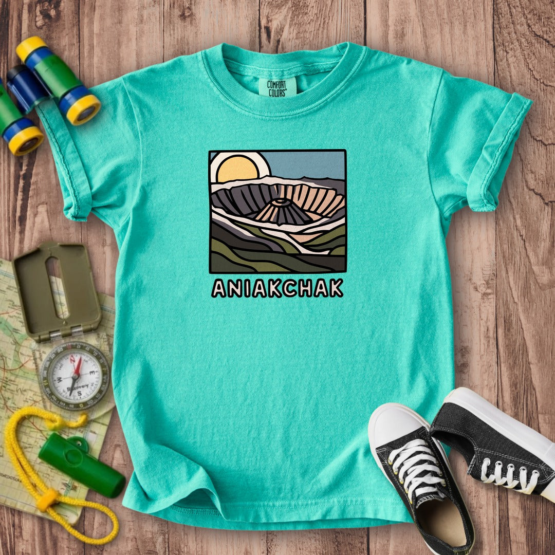 Aniakchak National Monument Kids Cotton T-Shirt