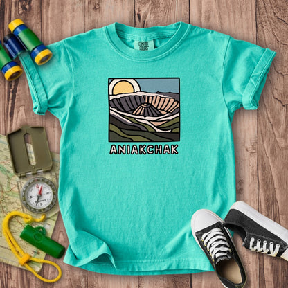 Aniakchak National Monument Kids Cotton T-Shirt