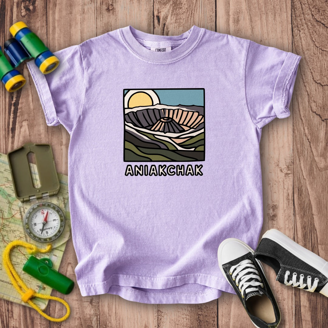 Aniakchak National Monument Kids Cotton T-Shirt