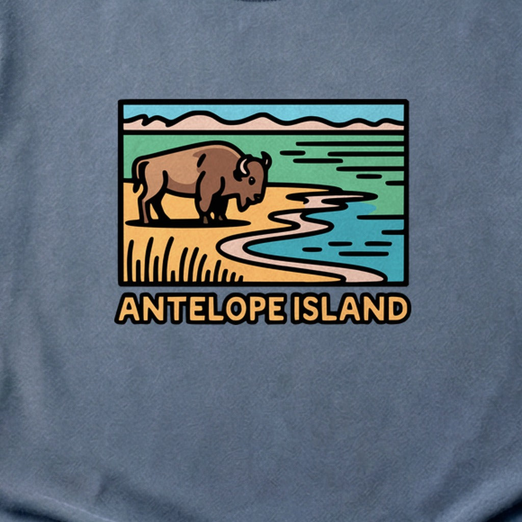 Antelope Island State Park Cotton T-Shirt