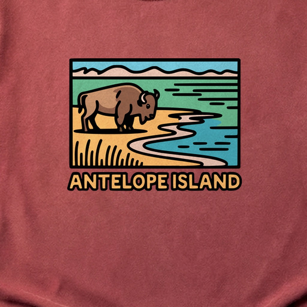 Antelope Island State Park Cotton T-Shirt