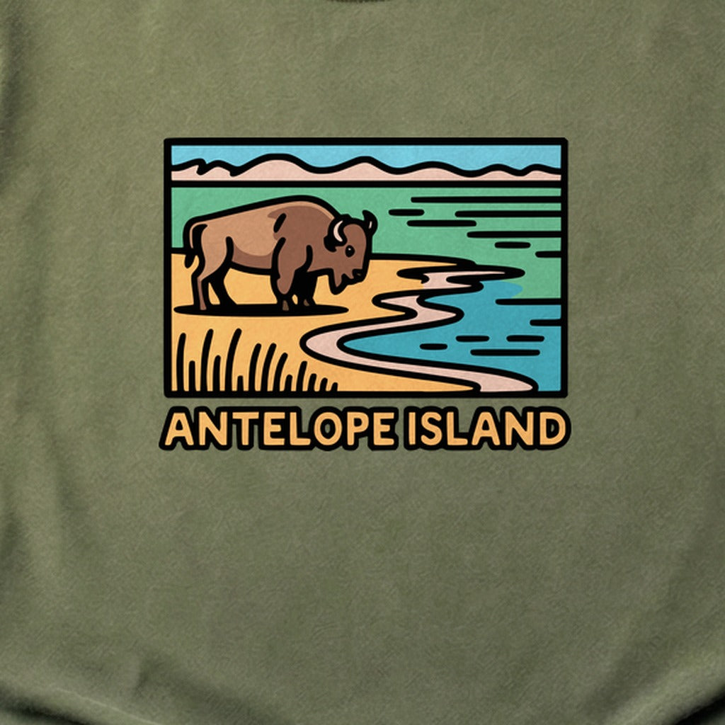 Antelope Island State Park Cotton T-Shirt