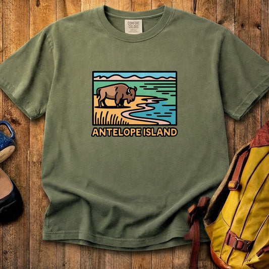 Antelope Island State Park Cotton T-Shirt