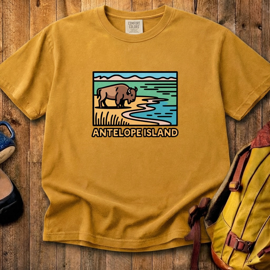 Antelope Island State Park Cotton T-Shirt