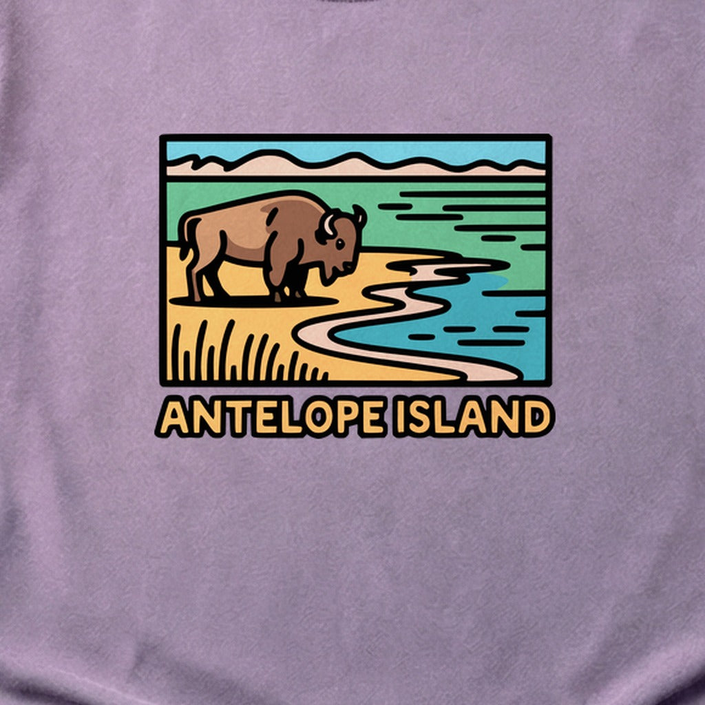 Antelope Island State Park Cotton T-Shirt