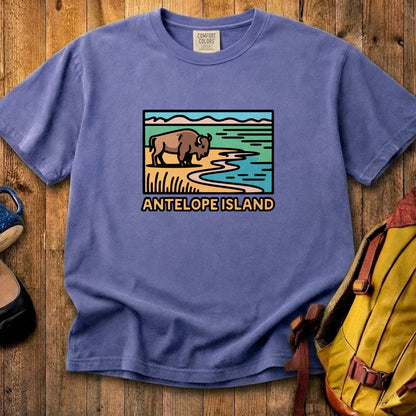 Antelope Island State Park Cotton T-Shirt