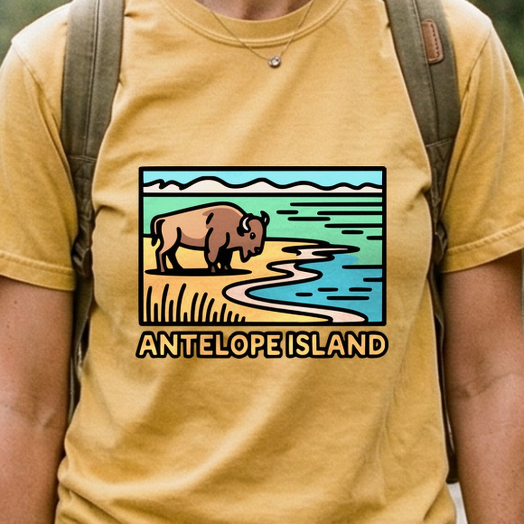 Antelope Island State Park Cotton T-Shirt