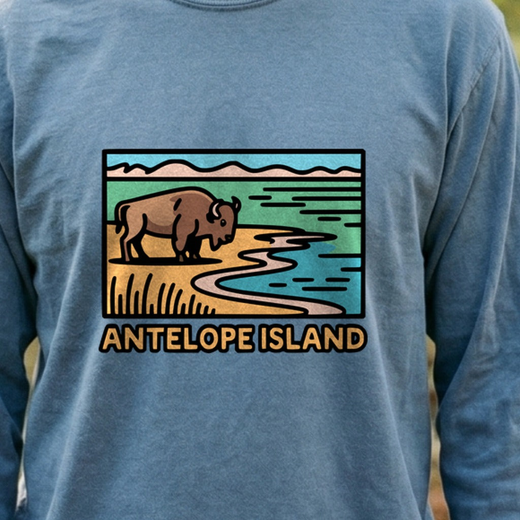 Antelope Island State Park Cotton Long Sleeve