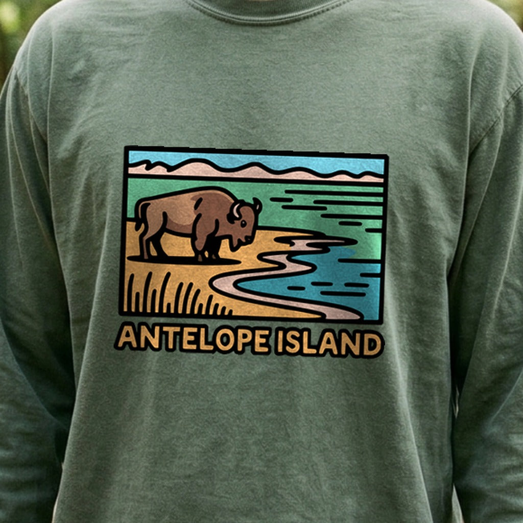 Antelope Island State Park Cotton Long Sleeve