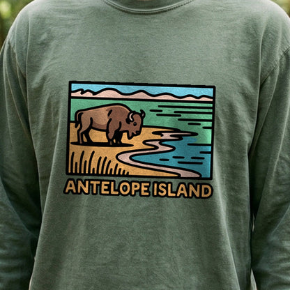 Antelope Island State Park Cotton Long Sleeve