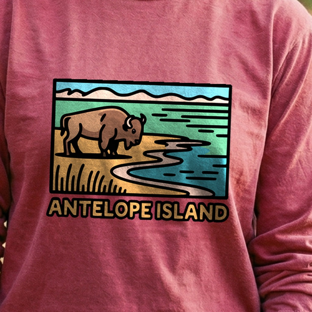 Antelope Island State Park Cotton Long Sleeve