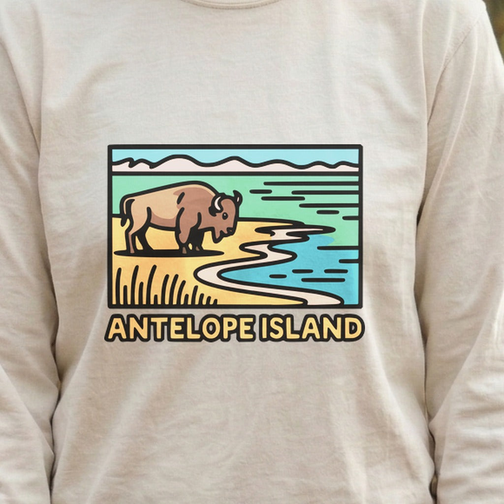 Antelope Island State Park Cotton Long Sleeve