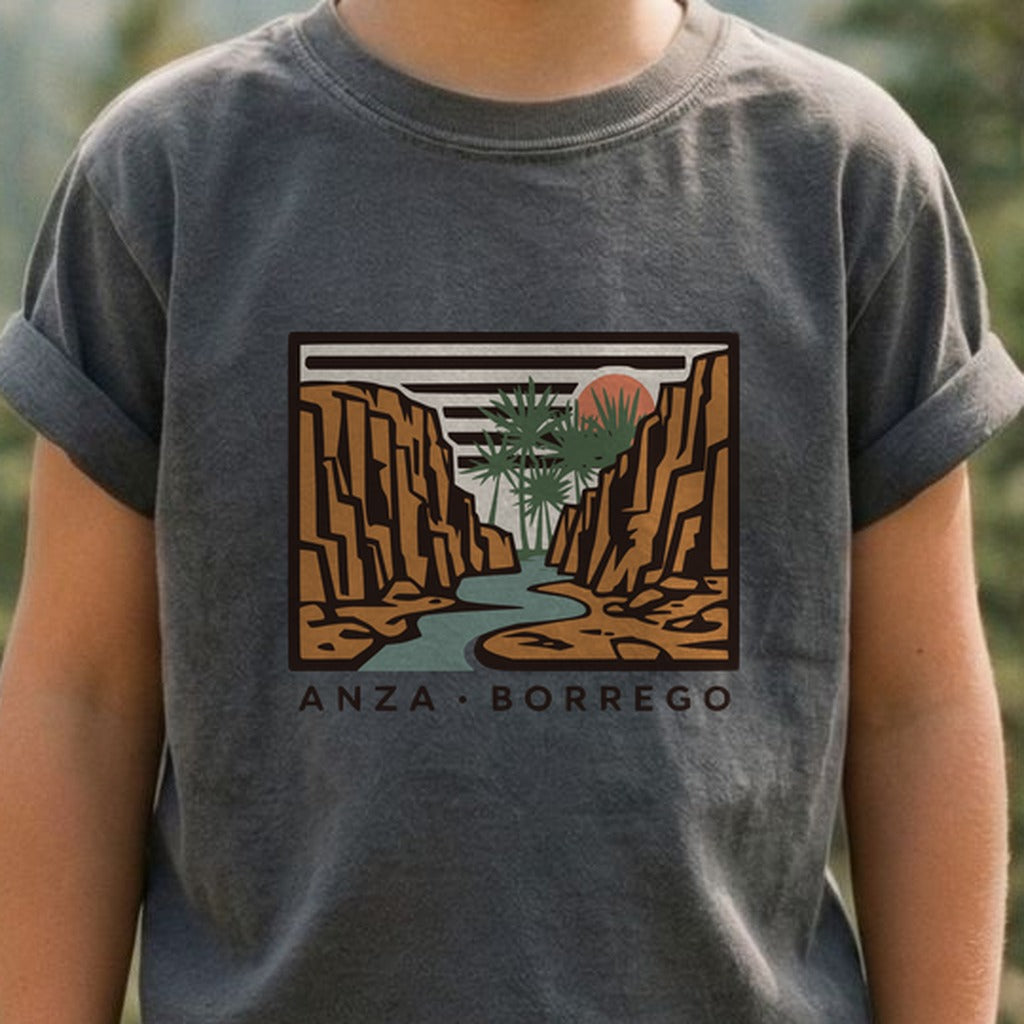 Anza-Borrego Desert State Park Kids Cotton T-Shirt