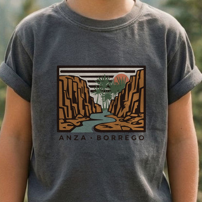 Anza-Borrego Desert State Park Kids Cotton T-Shirt