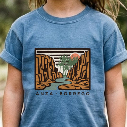 Anza-Borrego Desert State Park Kids Cotton T-Shirt