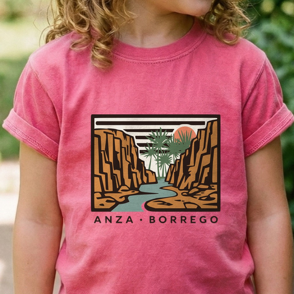 Anza-Borrego Desert State Park Kids Cotton T-Shirt