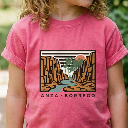 Anza-Borrego Desert State Park Kids Cotton T-Shirt