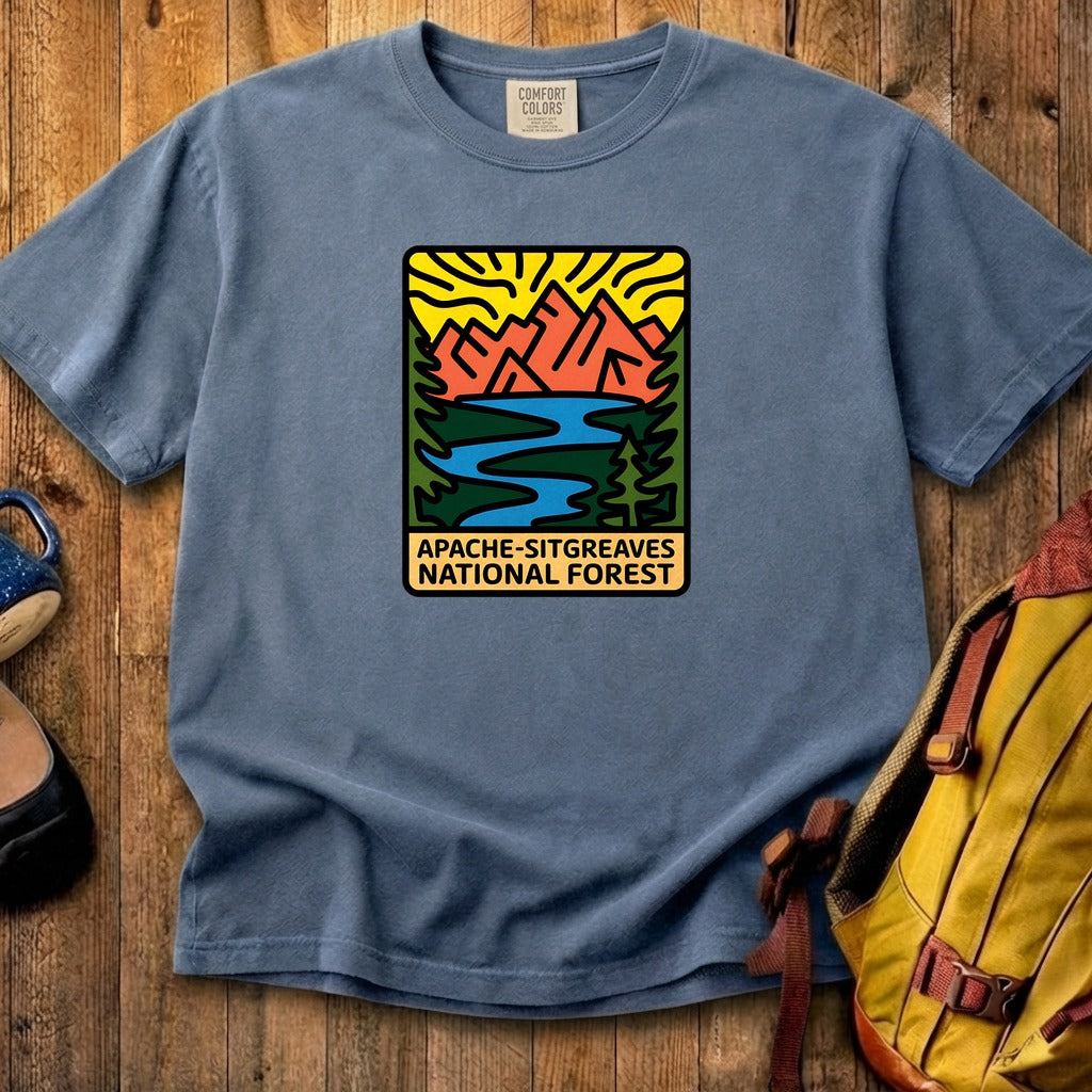 Apache Sitgreaves National Forest Cotton T-Shirt