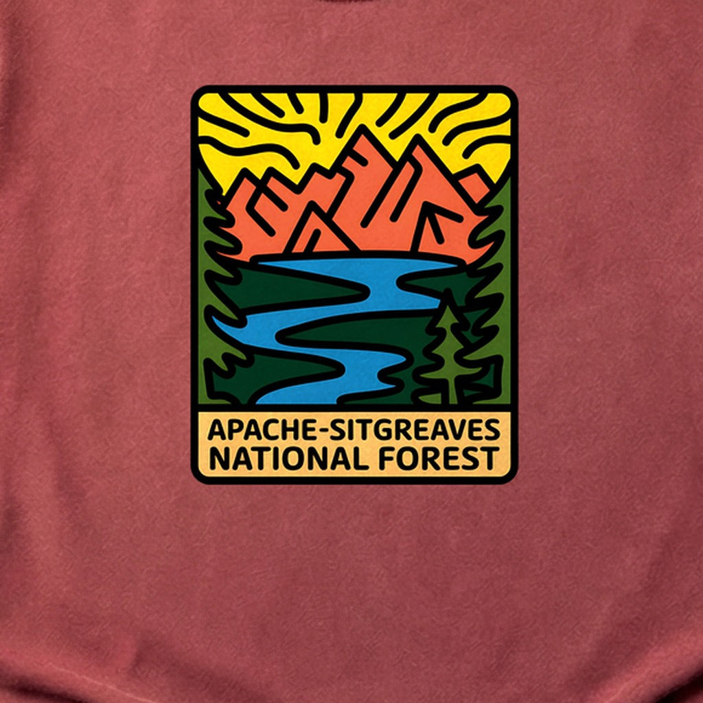 Apache Sitgreaves National Forest Cotton T-Shirt