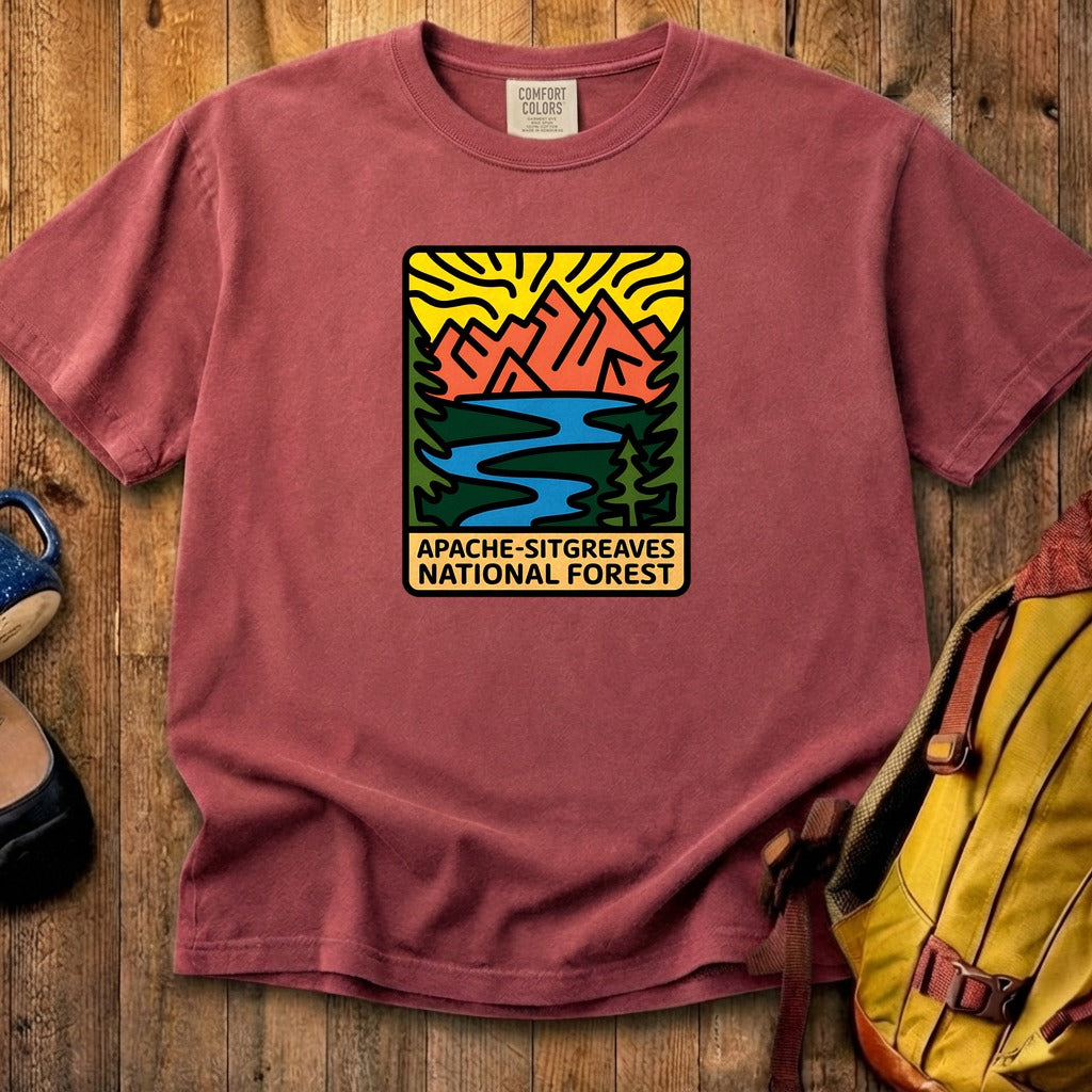 Apache Sitgreaves National Forest Cotton T-Shirt