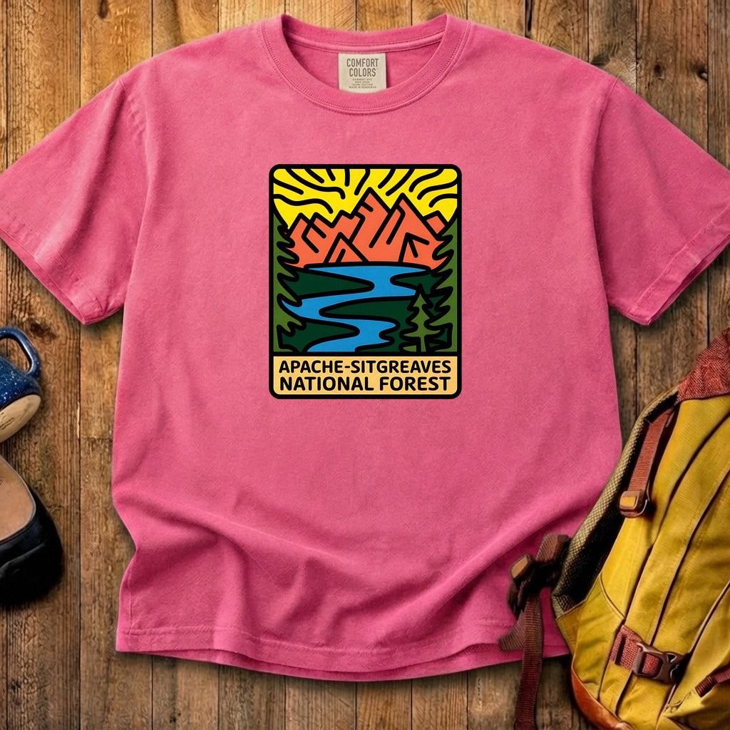 Apache Sitgreaves National Forest Cotton T-Shirt