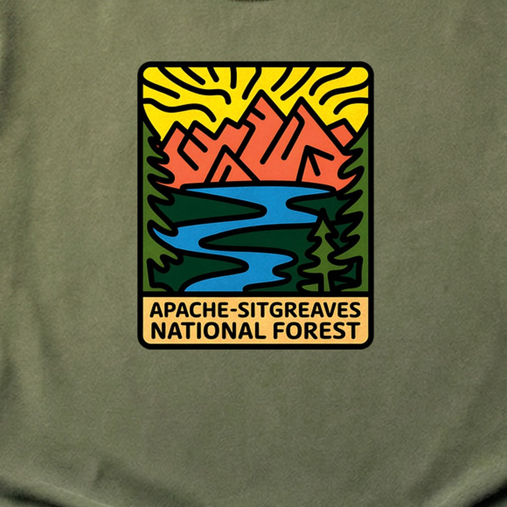 Apache Sitgreaves National Forest Cotton T-Shirt