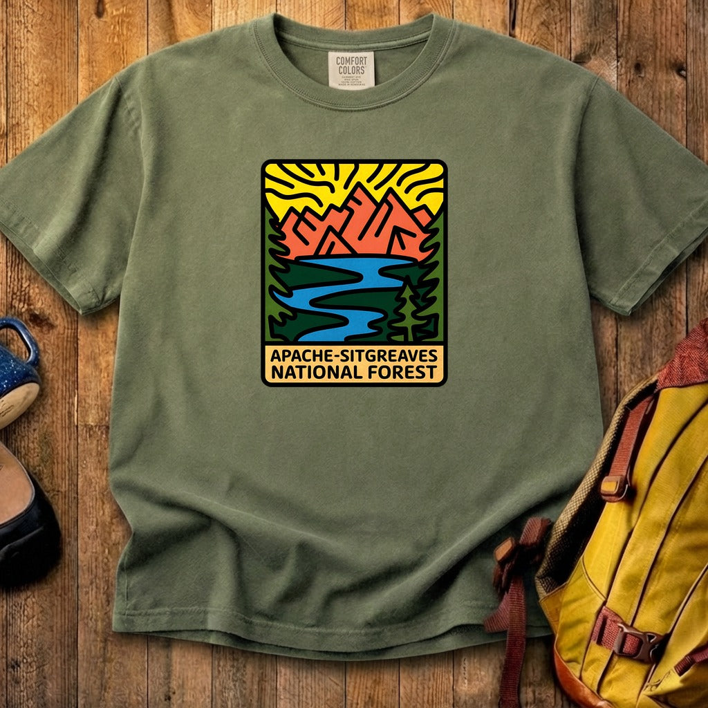 Apache Sitgreaves National Forest Cotton T-Shirt
