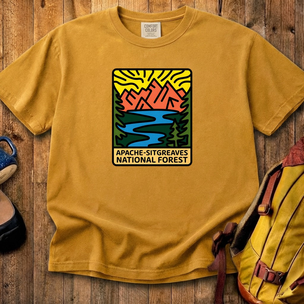 Apache Sitgreaves National Forest Cotton T-Shirt