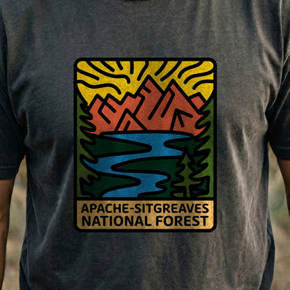 Apache Sitgreaves National Forest Cotton T-Shirt