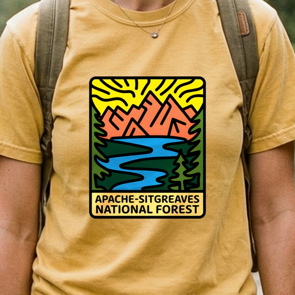 Apache Sitgreaves National Forest Cotton T-Shirt