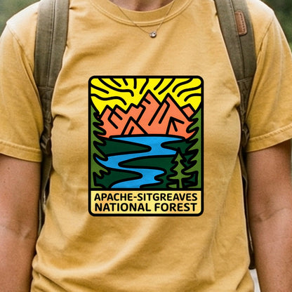 Apache Sitgreaves National Forest Cotton T-Shirt