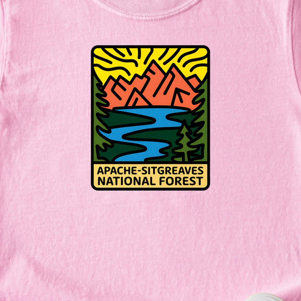 Apache Sitgreaves National Forest Kids Cotton T-Shirt