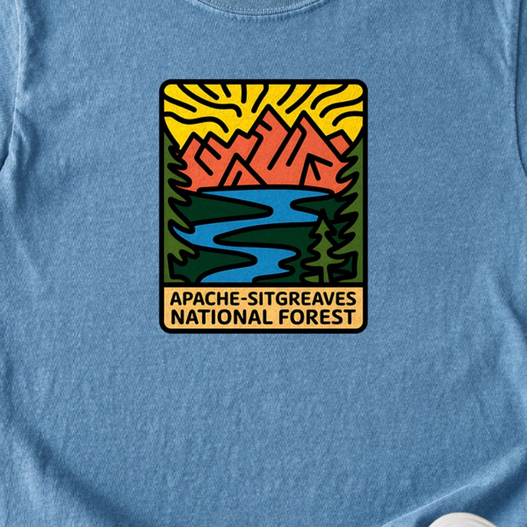 Apache Sitgreaves National Forest Kids Cotton T-Shirt