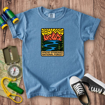 Apache Sitgreaves National Forest Kids Cotton T-Shirt