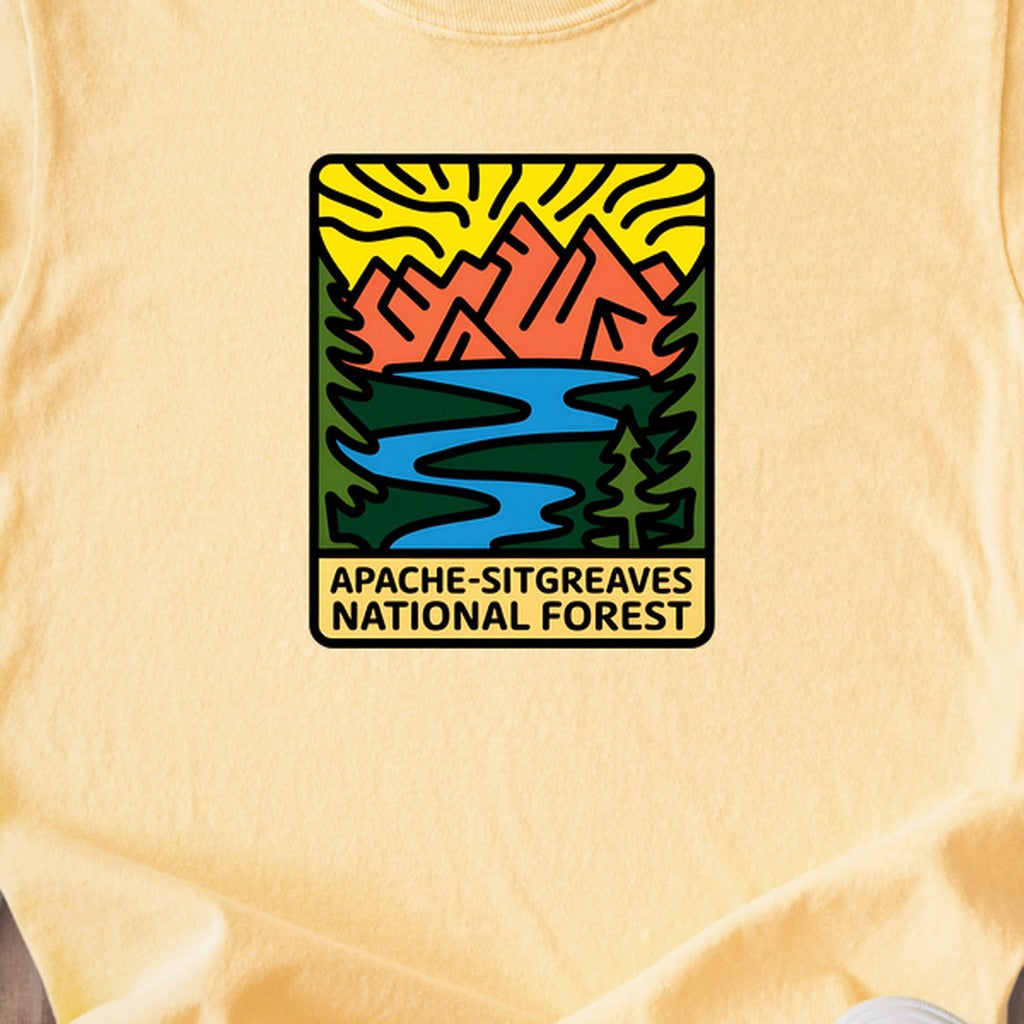 Apache Sitgreaves National Forest Kids Cotton T-Shirt