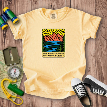 Apache Sitgreaves National Forest Kids Cotton T-Shirt