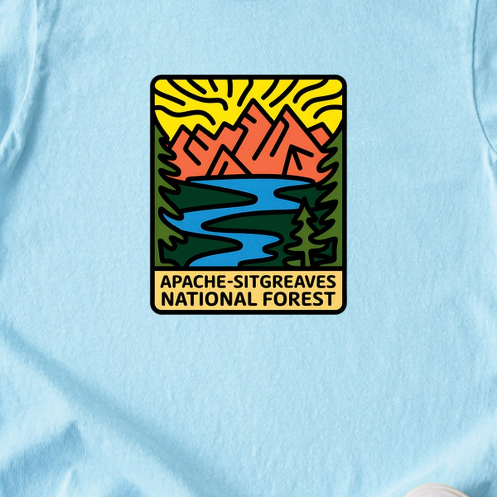 Apache Sitgreaves National Forest Kids Cotton T-Shirt