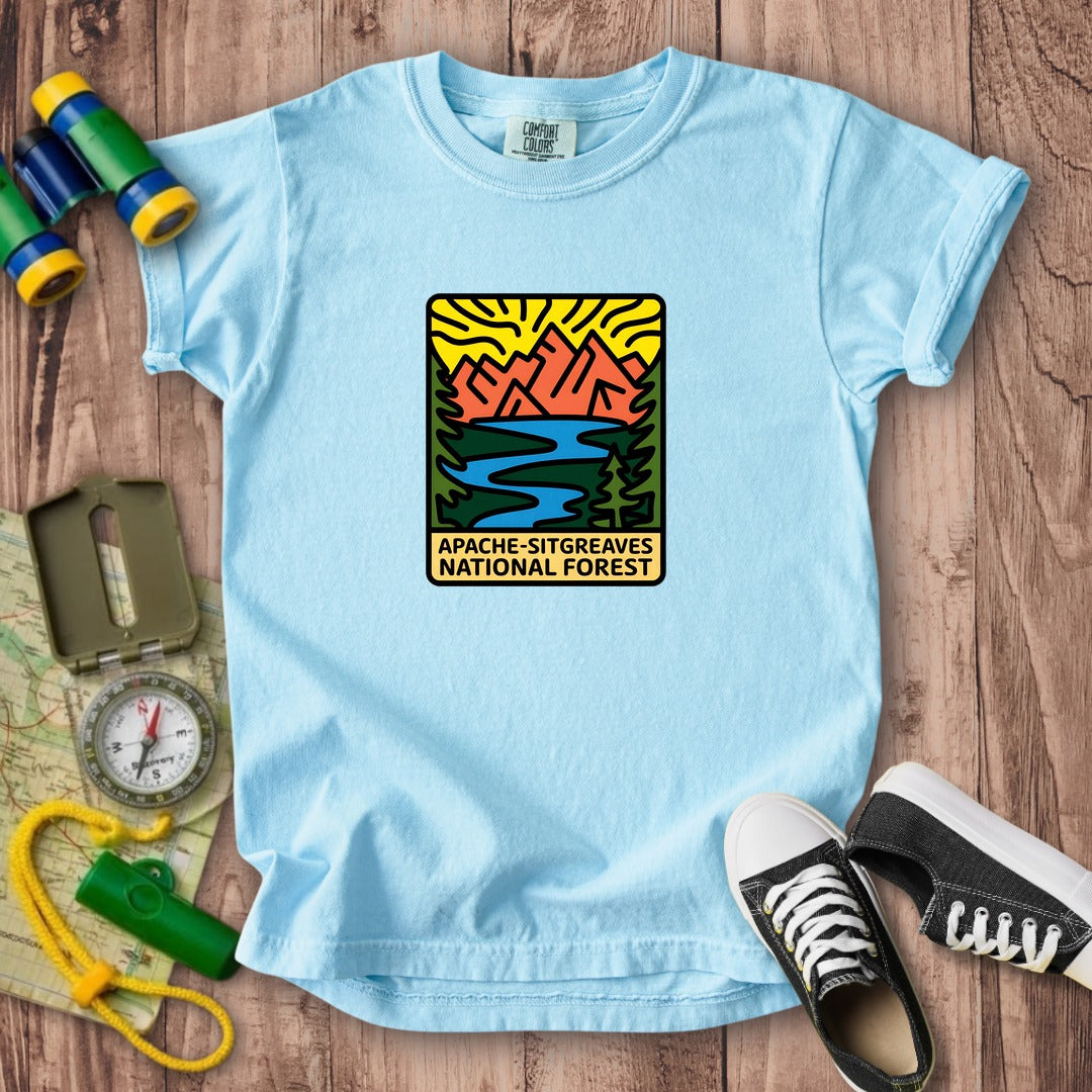 Apache Sitgreaves National Forest Kids Cotton T-Shirt