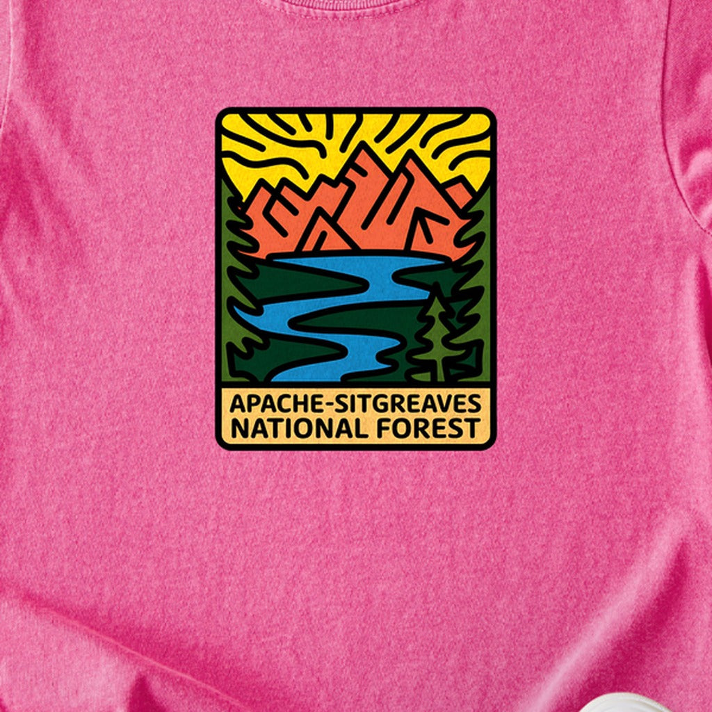 Apache Sitgreaves National Forest Kids Cotton T-Shirt